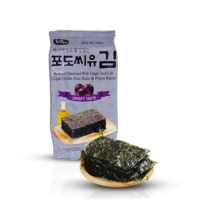 Choripdong Roasted Seaweed Grape Seed Oil 1