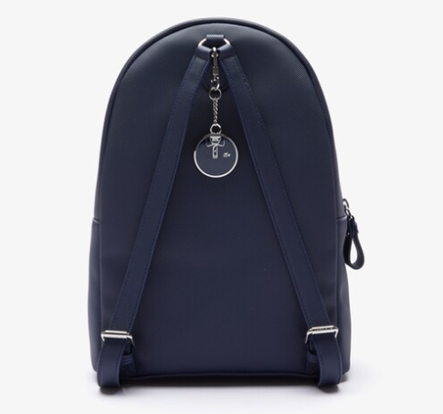 Lacoste  Women's Daily Classic Coated Piqué Canvas Backpack LACNF2773DC021