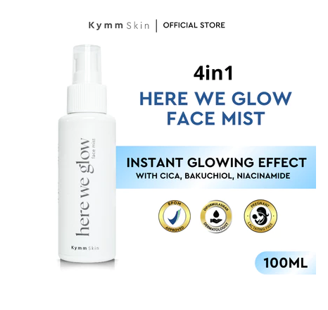 Beautica Dafhina Kymm Skin Here We Glow Face Mist