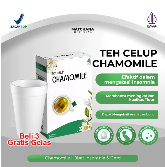 GTF Global Agro Matchana Teh Celup Chamomile 