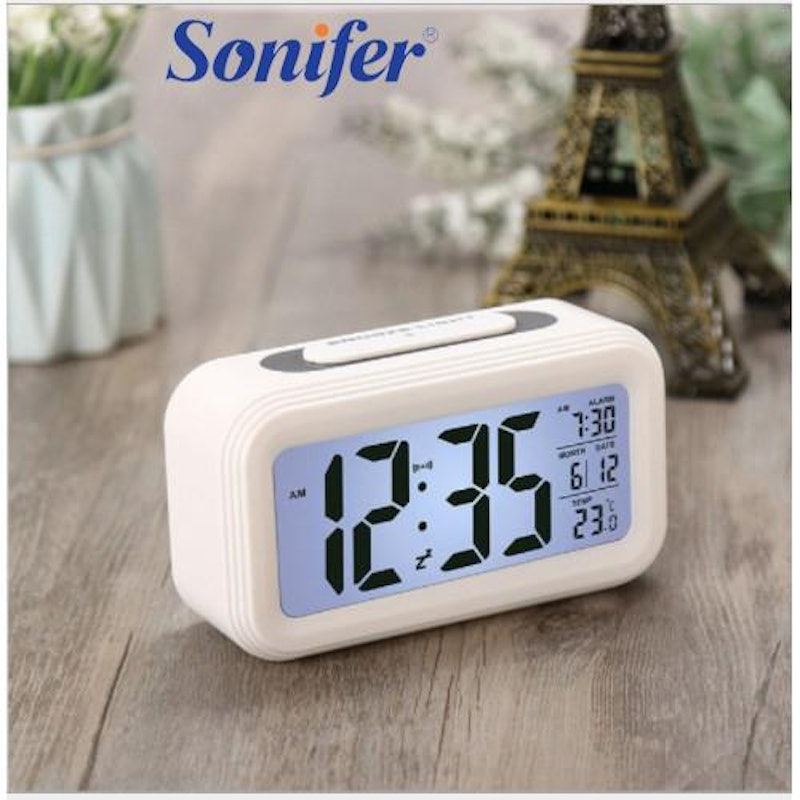 Sonifer Jam Meja LCD Digital 5