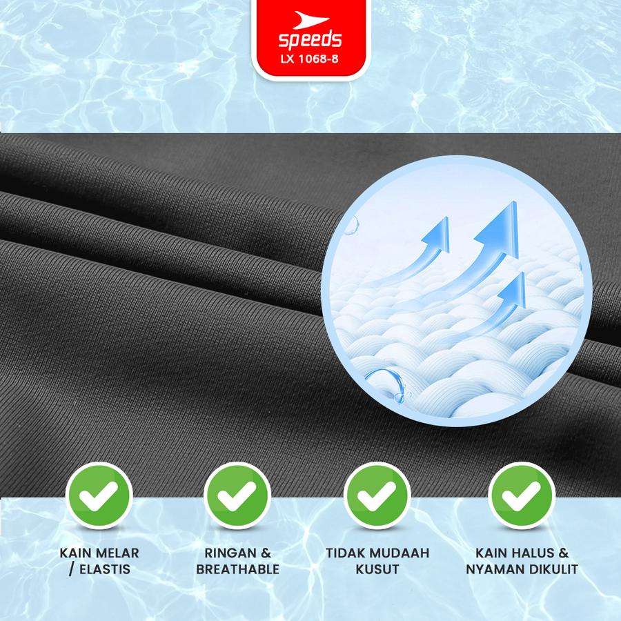 Speeds Indonesia SPEEDS Celana Renang Pria   LX 1068-8