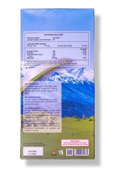 Sinar Naco Indonesia IGCO Susu Skim Bubuk