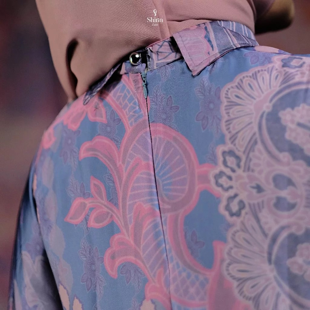 Shirin Zein Indonesia Shirin Zein Gamis Etnik Motif Batik Lasem Series