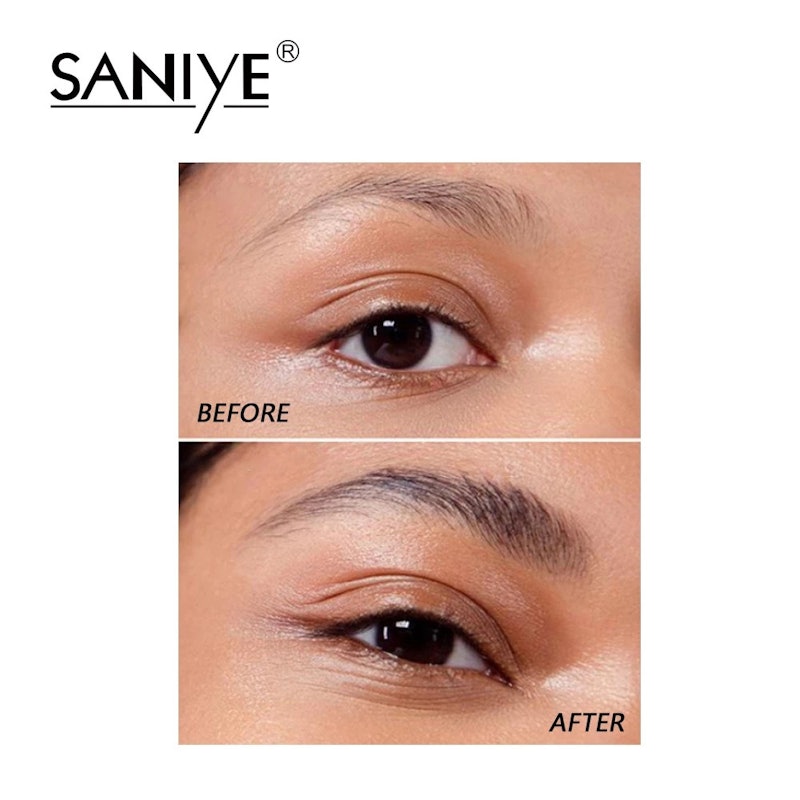Saniye Eyebrow Gel Fixer & Maskara Transparan 5