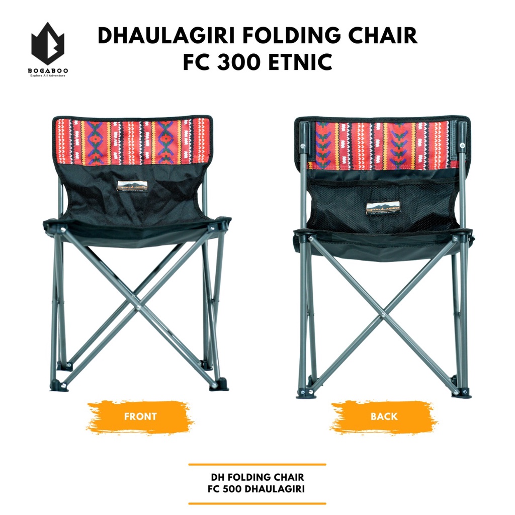 Dhaulagiri Folding Chair Outdoor Camping Etnic