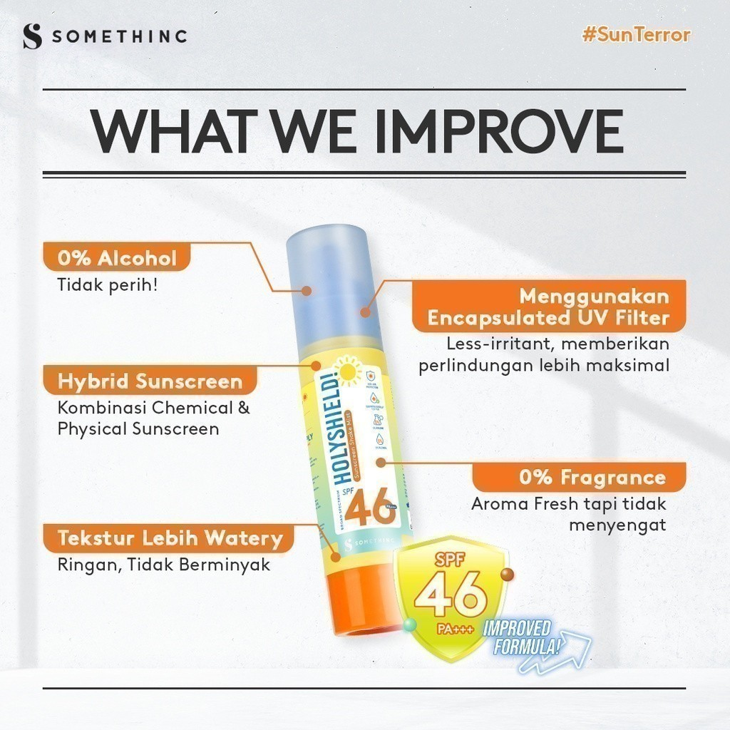 SOMETHINC Holyshield! Sunscreen Shake Mist SPF 46 PA+++