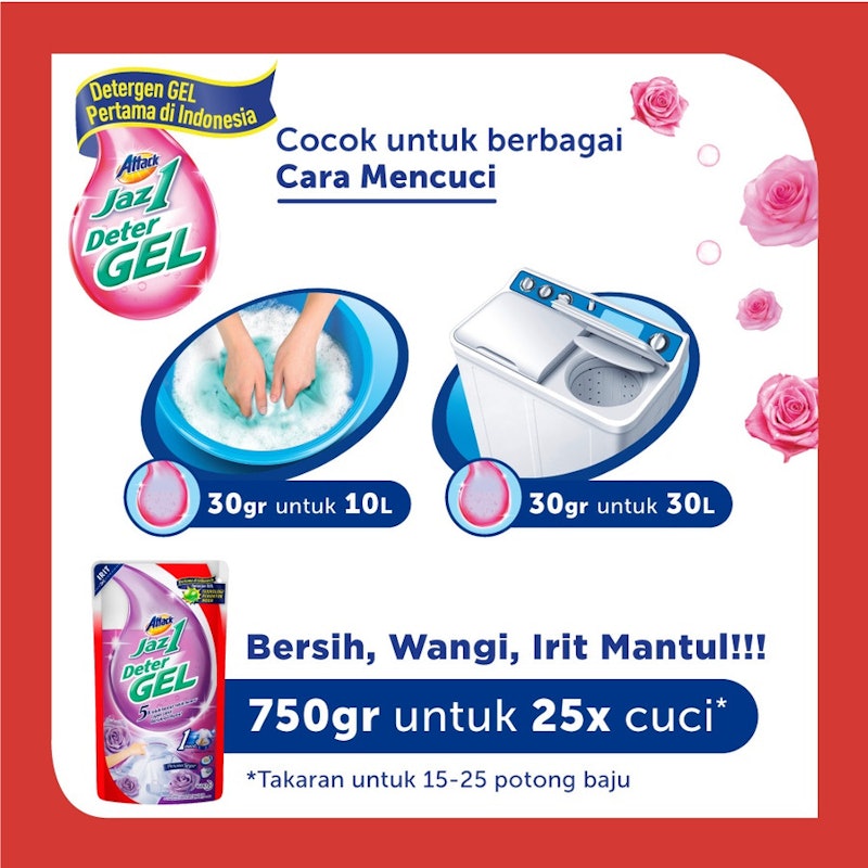 Jaz1 Pesona Segar Deterjen Cair 4