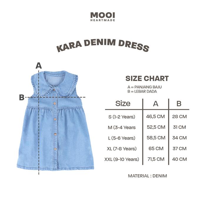 Mooi Kara Denim Dress 5