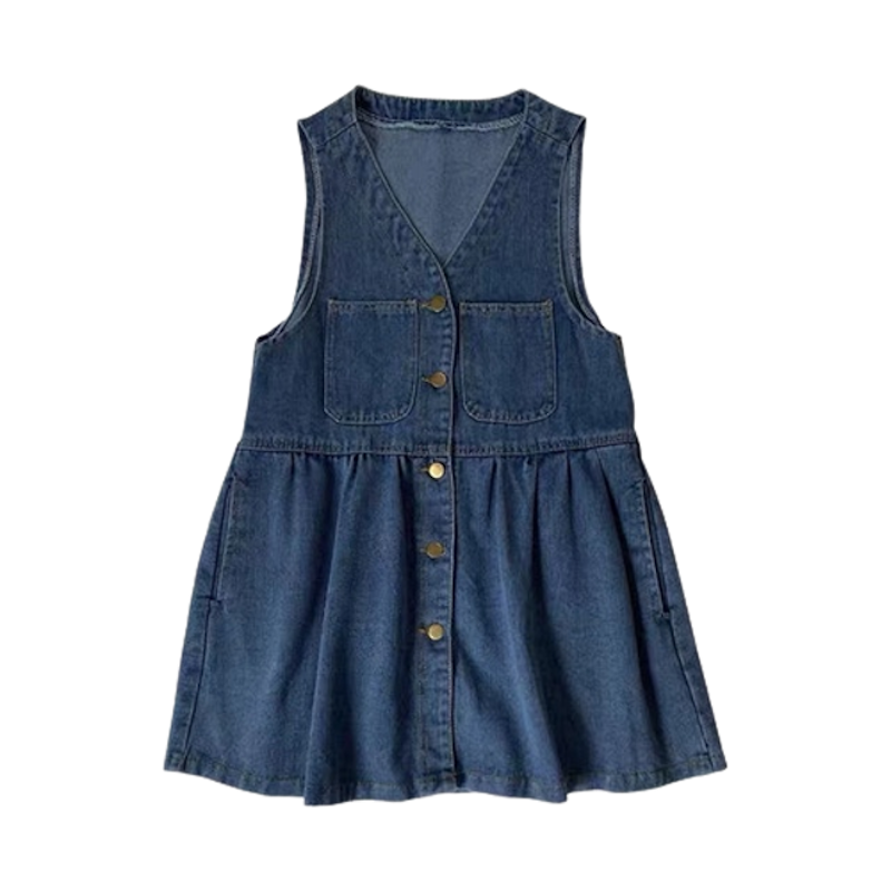 Jeans Dress Romper 2