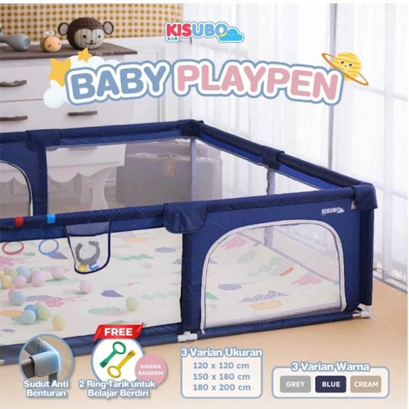 Kisubo Baby Playpen 150x180 3