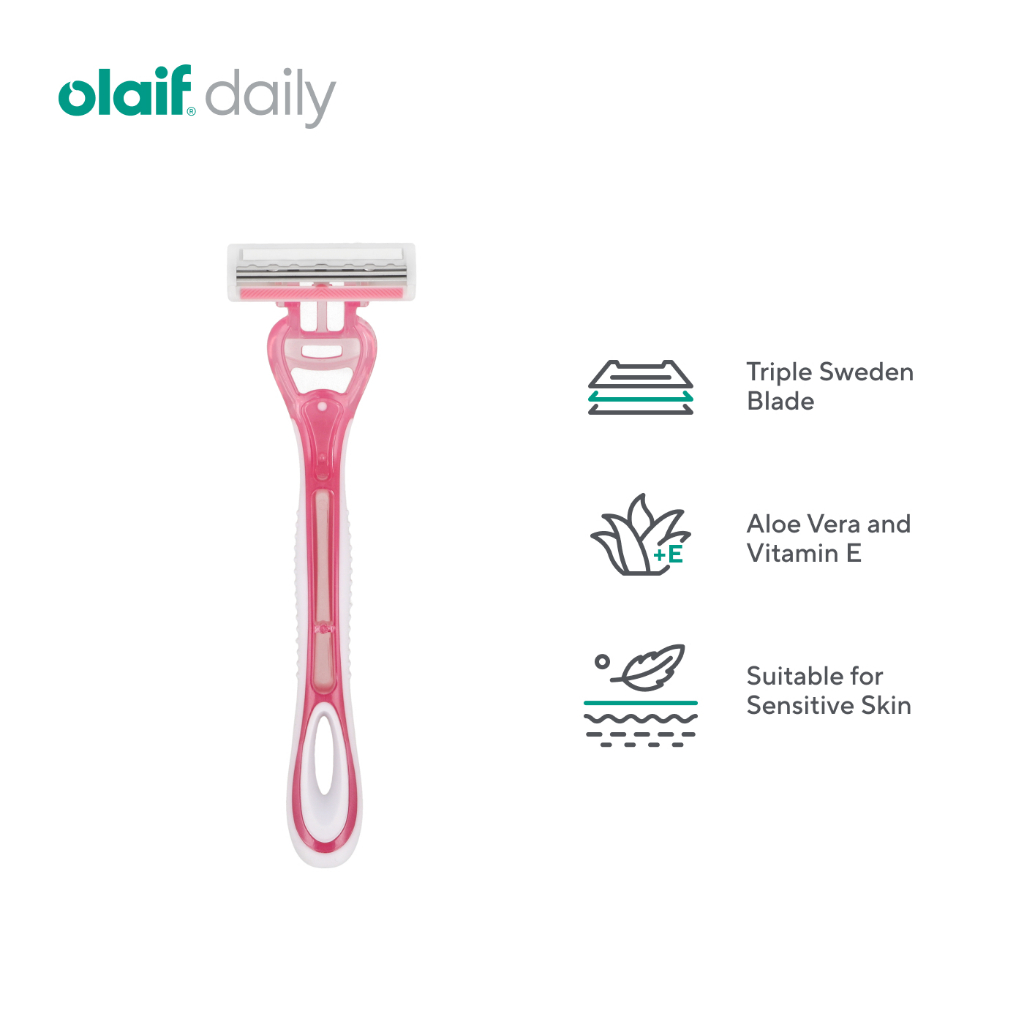 Olaif Triple Blade Women's Shaver