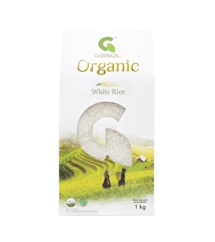 Gasol Beras Putih Organik 1 kg 1