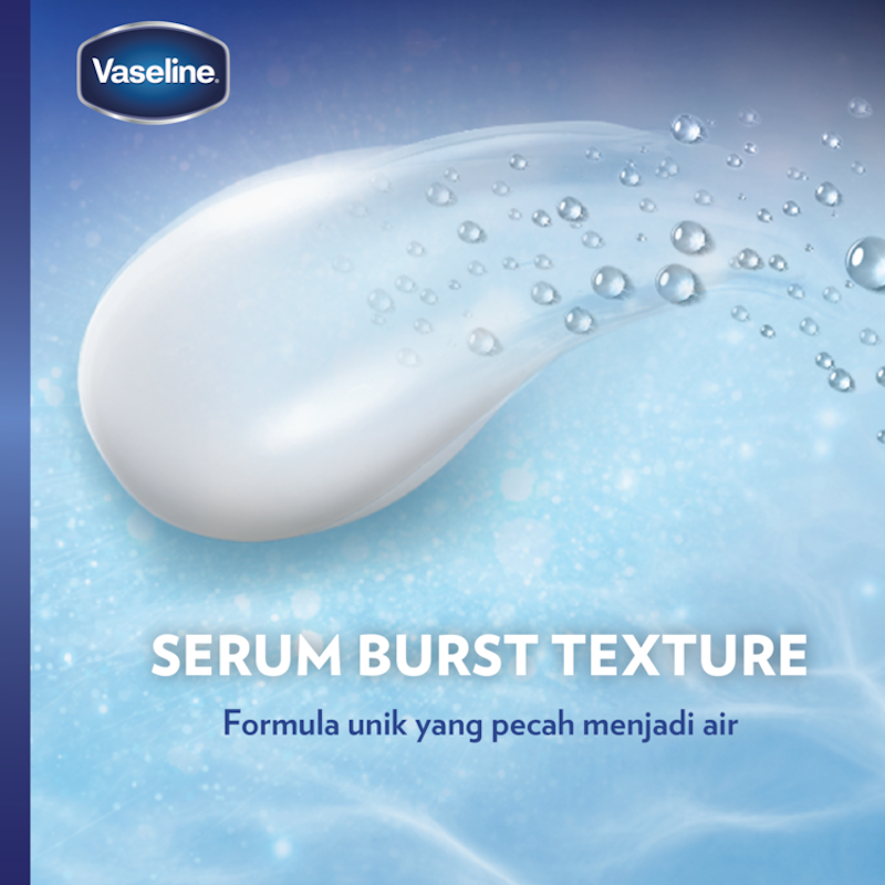 Vaseline Healthy Bright Gluta Hyaluron & Peptide Serum Lotion Overnight 4