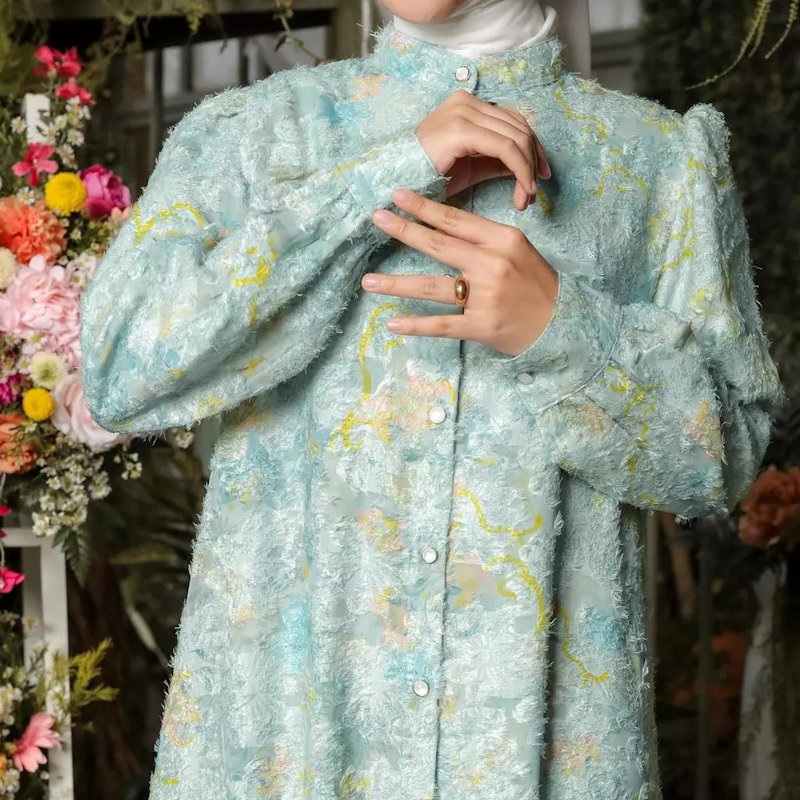 ZM Zaskia Mecca Ruvina Gamis Wanita Edisi Lilya Senja 2