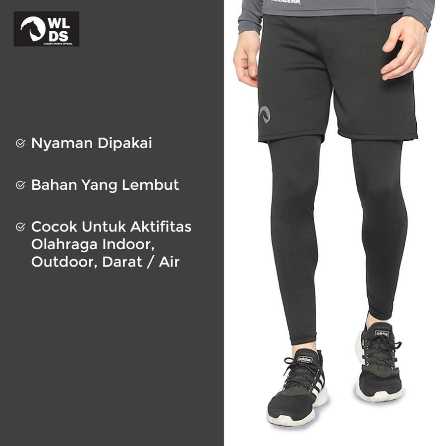 Waldos 2in1 Short Compression Pants 3