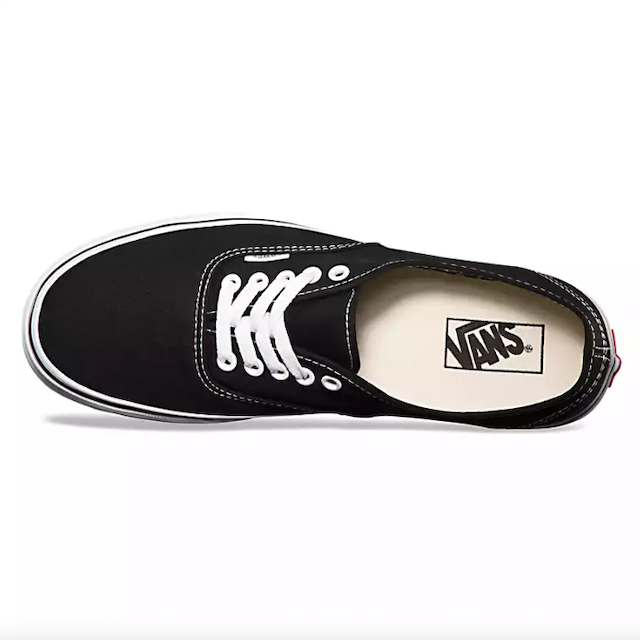Authentic Black White VN000EE3BLK