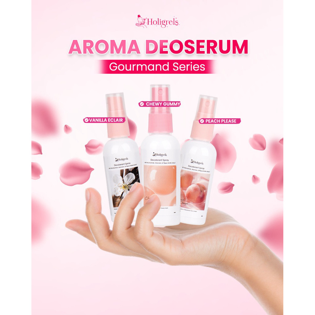 Holigrels Deoserum Deodorant Spray Chewy Gummy