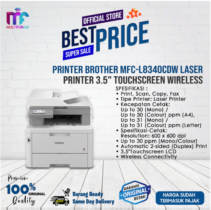 Brother Industries Brother Printer Laser MFC-L8340CDW