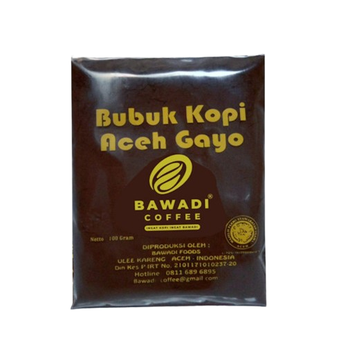 Bawadi Coffee Bubuk Kopi Aceh Gayo