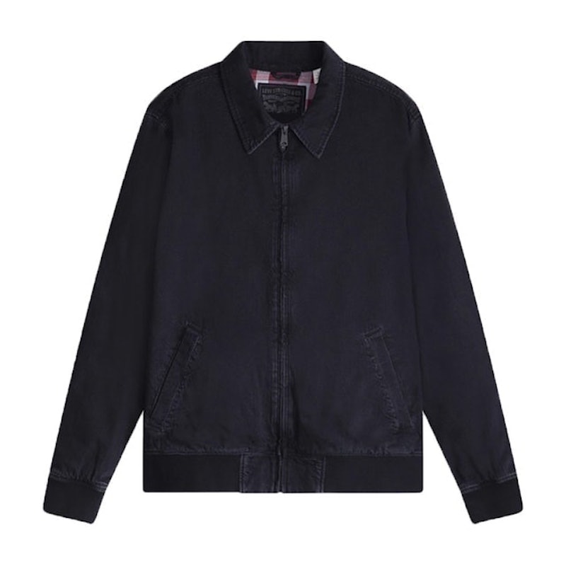 Levi's Western Bomber Jacket Washed Black Denim 1