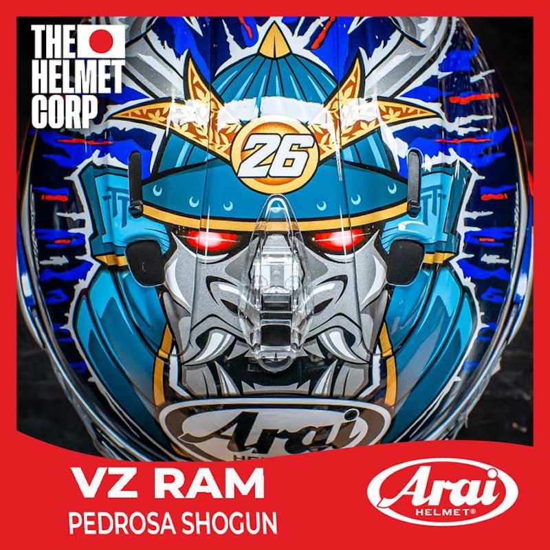Arai VZ-RAM Pedrosa Shogun 5
