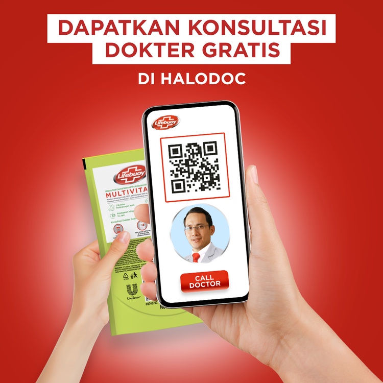 Lifebuoy Sabun Anti Bakteri Coconut Fresh