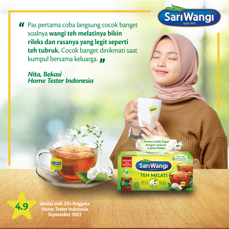 SariWangi Teh Melati 5