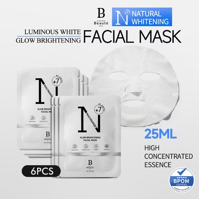 Premiere Beaute Niacinamide Glow Brightening Facial Mask 2