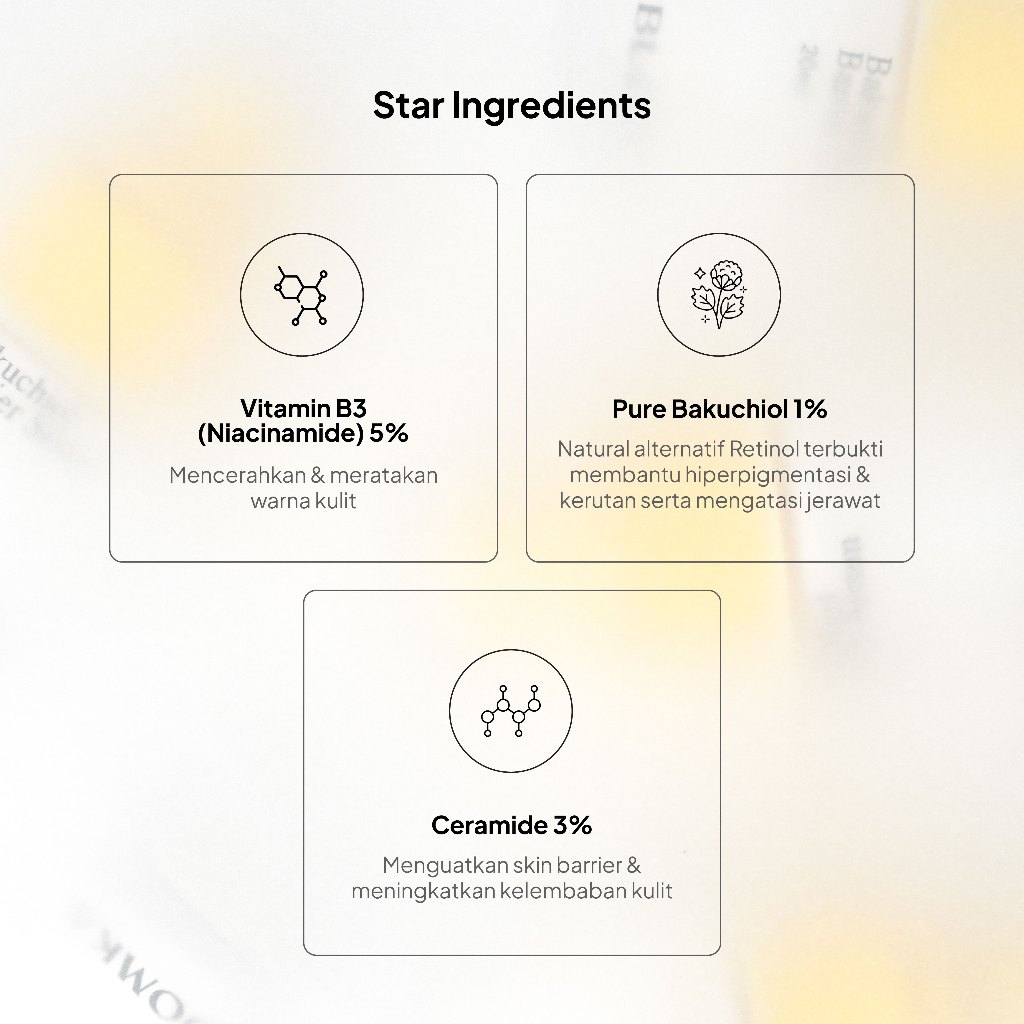 Mitra Kreasi Natural Bloomka Bakuchiol Barrier Serum