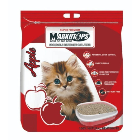 Markotops Scoopable Bentonite Cat Litter 25 liter 1