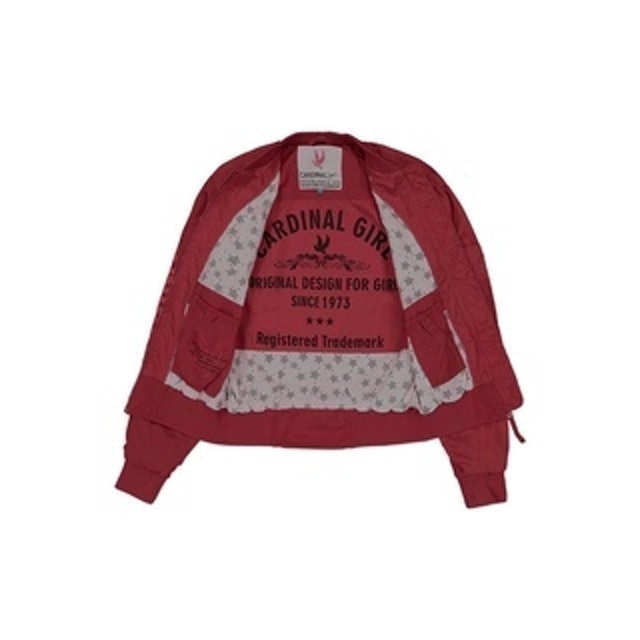 Cardinal Cardinal Girl Jaket Bomber 7 (Merah)