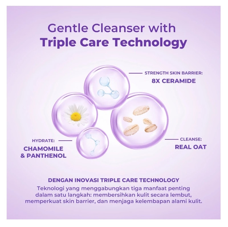 Real Oat Triple Oat Facial Gel Cleanser 4