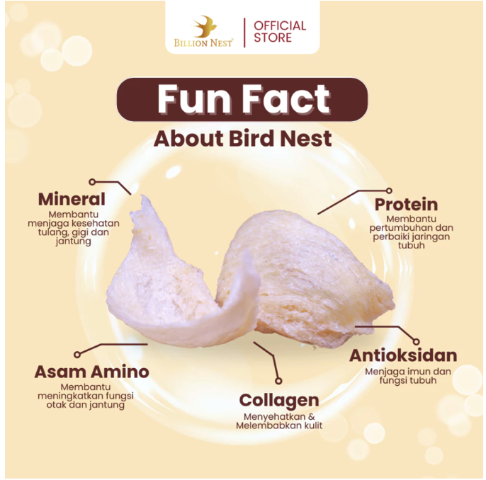  Billion Nest Premium Concentrate Bird's Nest with Honey