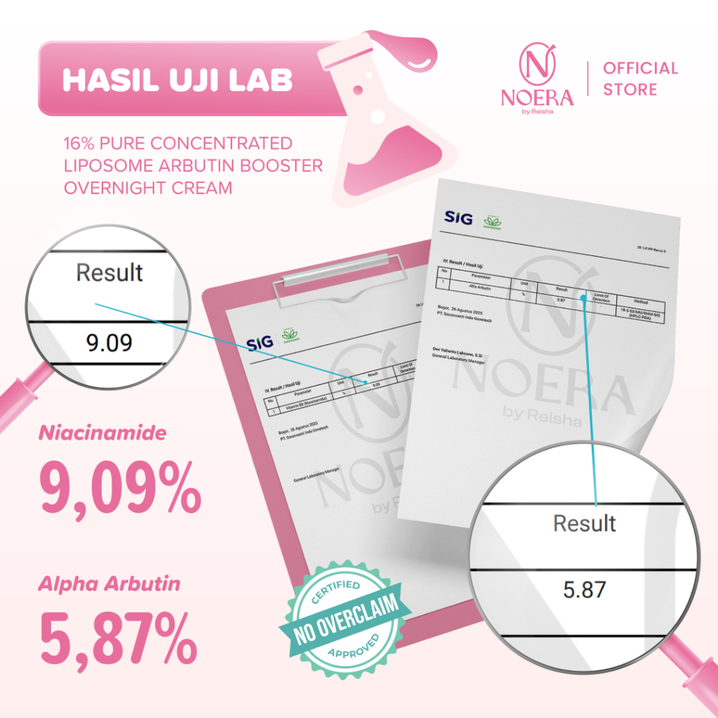 Noera 16% Pure Concentrated Liposome Arbutin Booster Overnight Cream  3