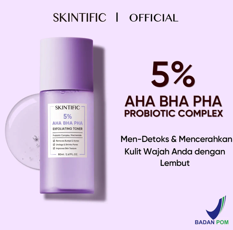 5% AHA BHA PHA Exfoliating Toner 3