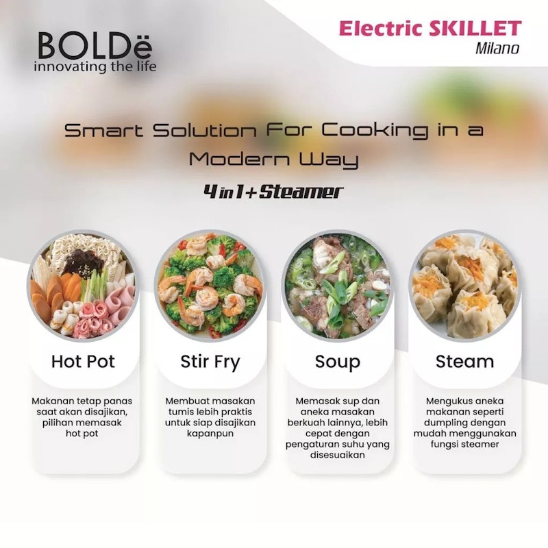 BOLDë Electric Skillet Milano 2