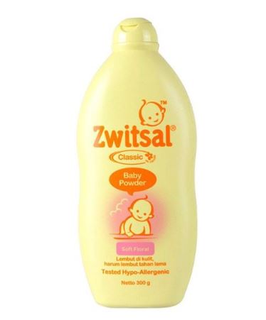 Unilever Zwitsal Baby Powder Classic Soft Floral 