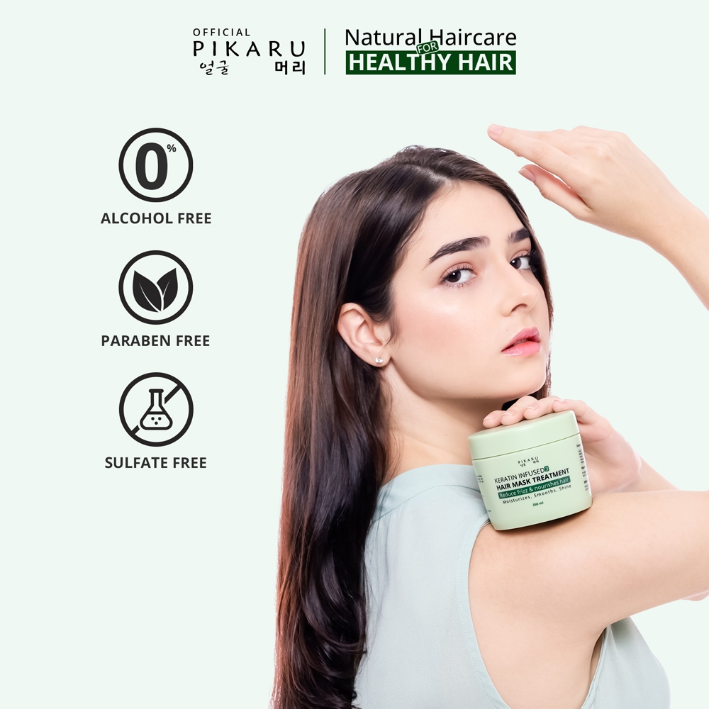 Global Jaya Ultima Pikaru Keratin Infused 3 Hair Mask Treatment