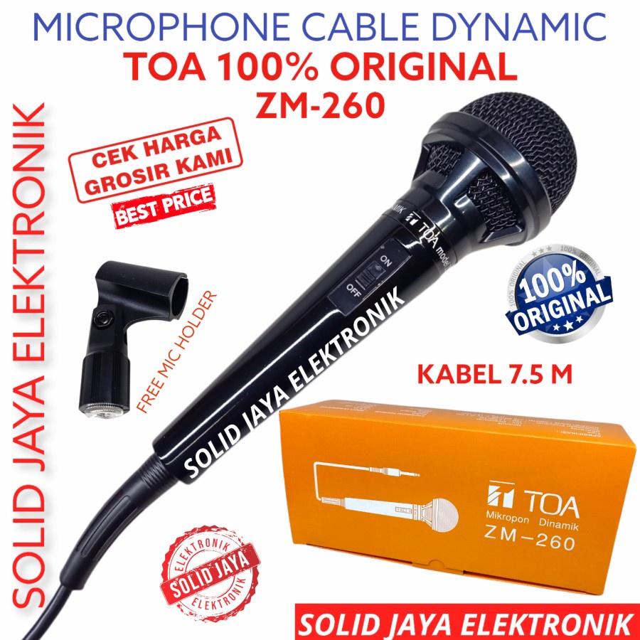 TOA Dynamic Microphone 5