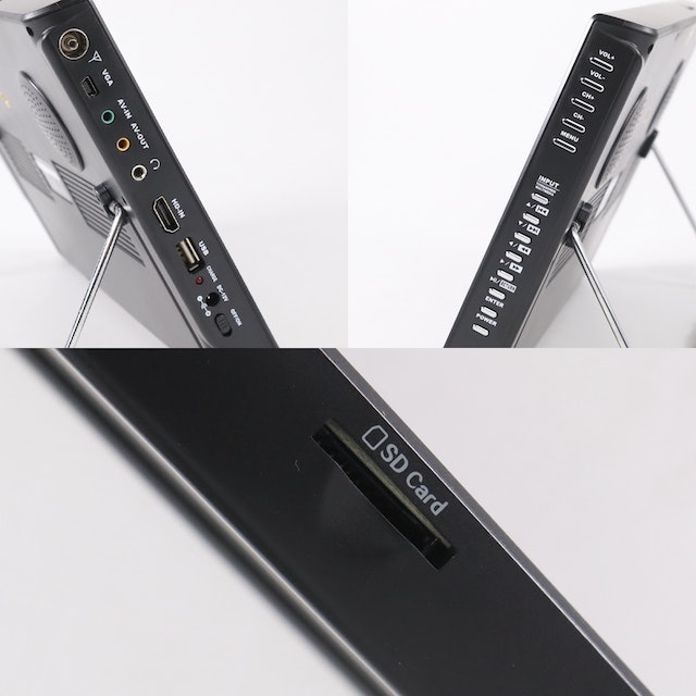 taffware Portable TV Monitor 12 Inch DVB-T2 - D12