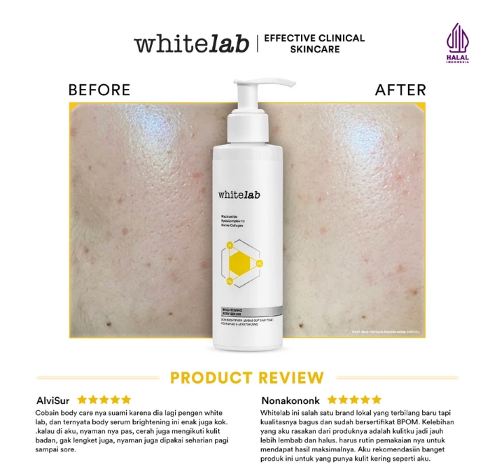 Natura Deca Kosmetika Whitelab Brightening Body Serum