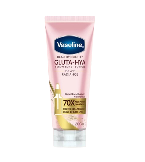 Vaseline® ｜ Healthy Bright Gluta-Hya Serum Burst Lotion Dewy Radiance