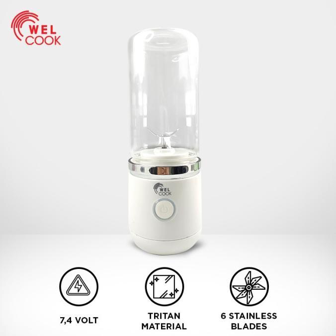  Welcook Portable Blender Electronic GN-A04 