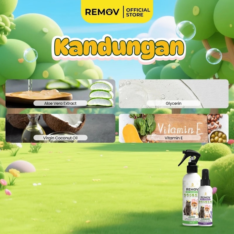Remov Pet Dry Shampoo 3