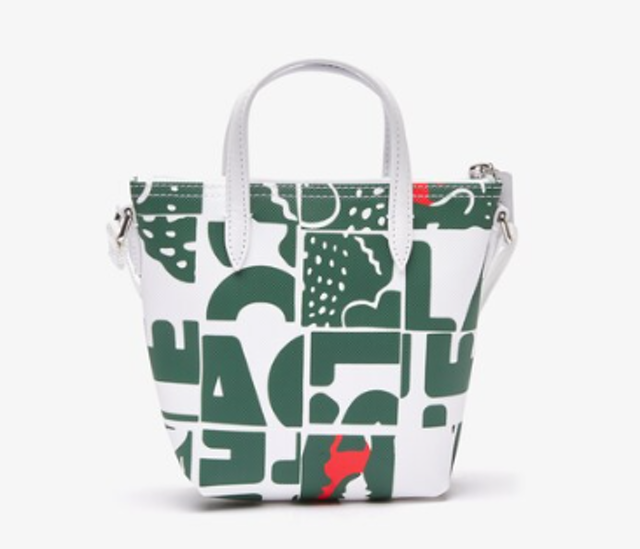 Lacoste Women’s L.12.12 Coated Canvas Mini Shoulder Shopper LACNF3518CXJ42 