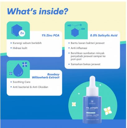 Paragon Technology and Innovation Emina Ms. Pimple Acne Solution Face Serum