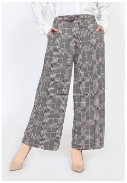 Celana Kulot Lebar Highwaist Jumbo Plus Size 5