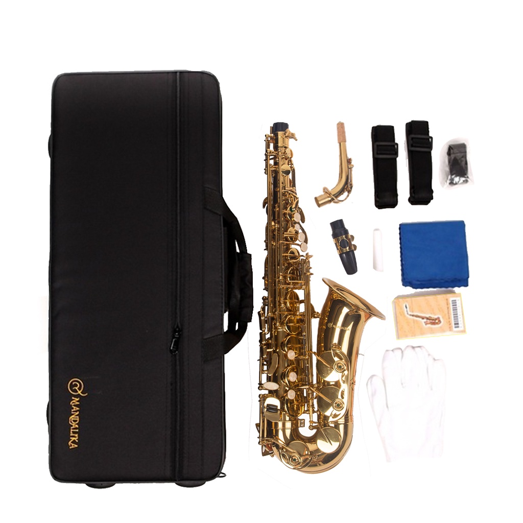 Mandalika Alto Saxophone Gold MASG-01