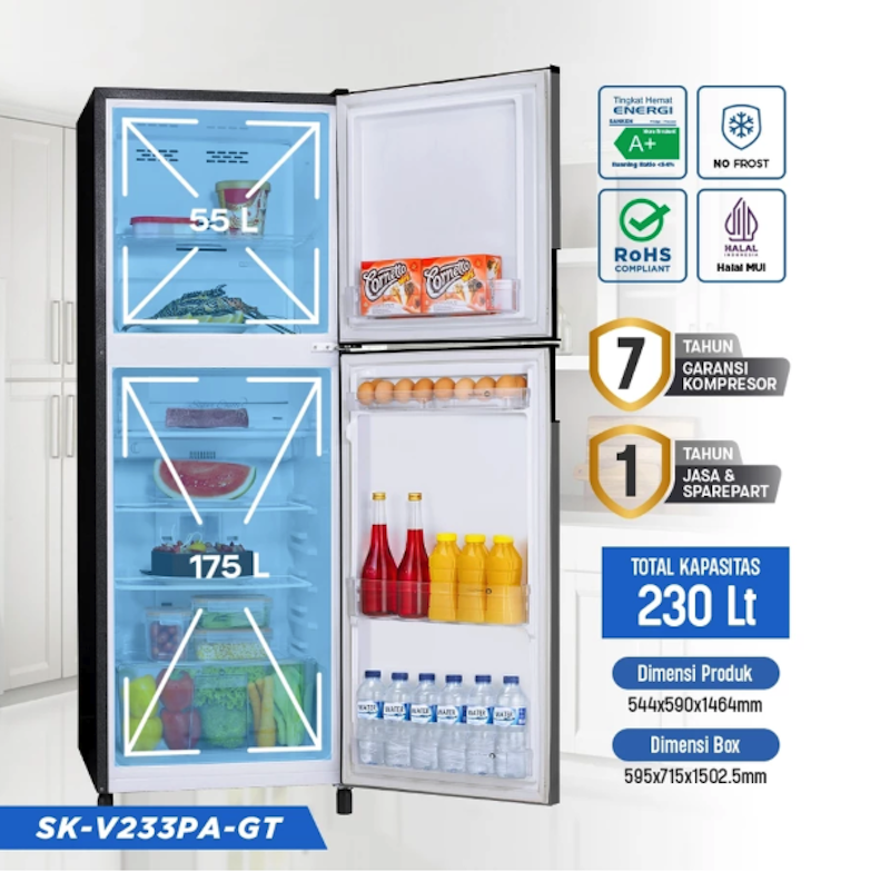 Lemari Es 2 Pintu 3